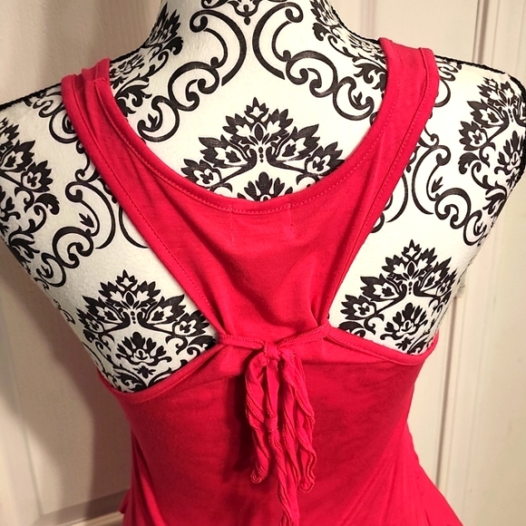 Eyelash Coture Racerback Ruffle Tank - Picture 3 of 5